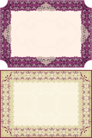 elements for designing, creating borders, frames and backgrounds.のイラスト素材