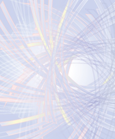 abstract background simulating frost. swirlのイラスト素材