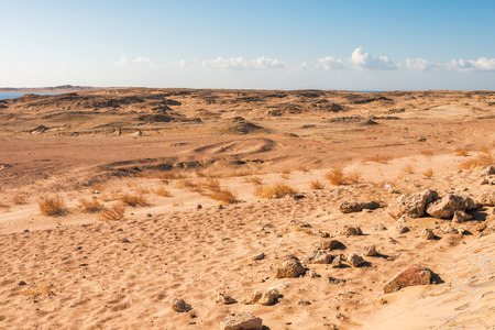 Desert of Ras Mohammed national park, Sinai, Egyptの写真素材
