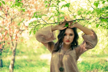 Portrait of young womanの写真素材