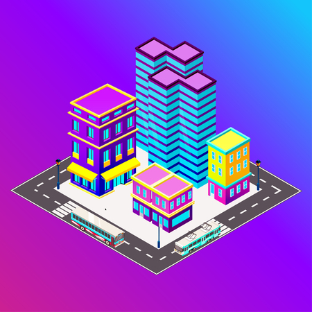 Vector trasportation illustration. Icons of transport. Travel design, isolated image of vehicle. Traffic and speed conceptのイラスト素材