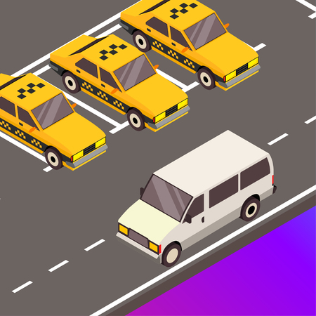 Vector trasportation illustration. Icons of transport. Travel design, isolated image of vehicle. Traffic and speed conceptのイラスト素材