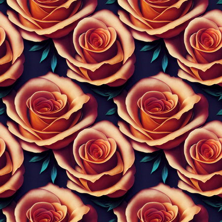 Roses flower seamless pattern. Modern design. Alcohol ink. Watercolor illustration.の写真素材