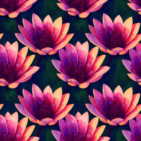 Pattern with tropical leaves. Seamless flower, floral pattern. Vintage hand drawn botanical illustration.の写真素材
