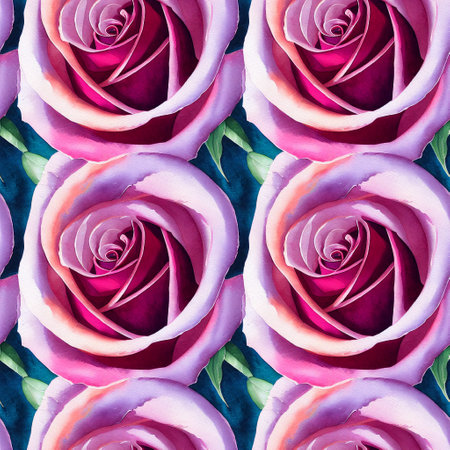 Roses flower seamless pattern. Modern design. Alcohol ink. Watercolor illustration.の写真素材
