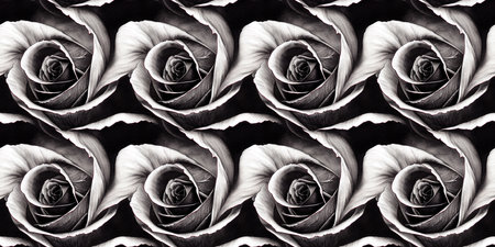 Roses flower seamless pattern. Modern design. Alcohol ink. Watercolor illustration.の写真素材