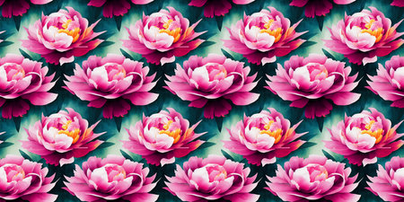 Roses flower seamless pattern. Modern design. Alcohol ink. Watercolor illustration.の写真素材