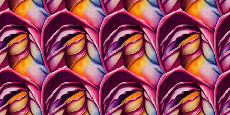 Roses flower seamless pattern. Modern design. Alcohol ink. Watercolor illustration.の写真素材
