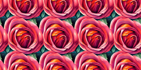 Roses flower seamless pattern. Modern design. Alcohol ink. Watercolor illustration.の写真素材