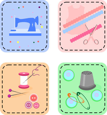 sewingのイラスト素材