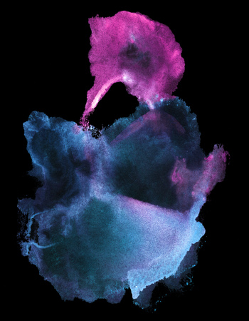 Bright painted watercolor texture. Hand drawn background with text place.の写真素材