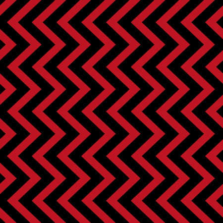 Vector geometric seamless pattern. Red and black triangle texture.のイラスト素材