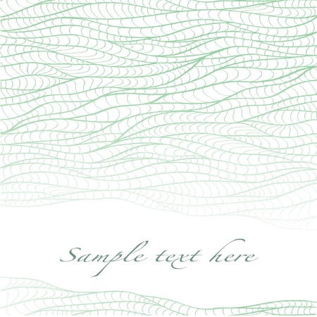 delicate stems of green grass intertwined on a white background のイラスト素材