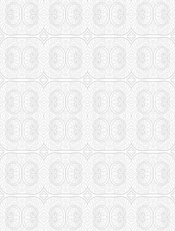 Ornamental Seamless pattern for watermark.のイラスト素材