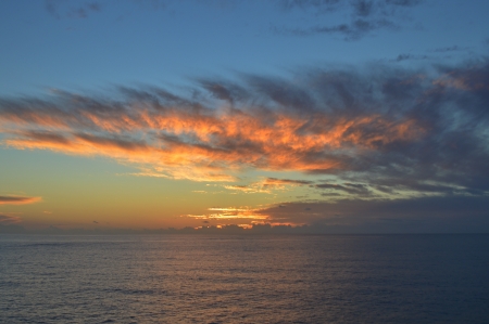Canary Islands Sunsetの写真素材