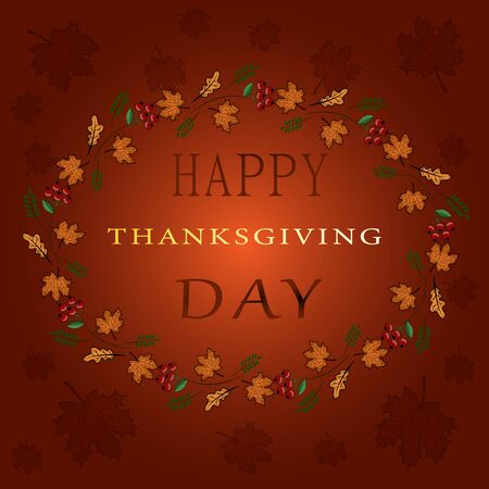 thanksgiving card giving, grateful illustration vector EPS 10のイラスト素材