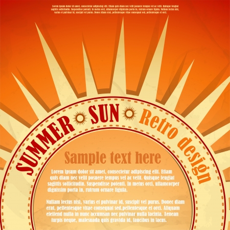 Summer background. のイラスト素材