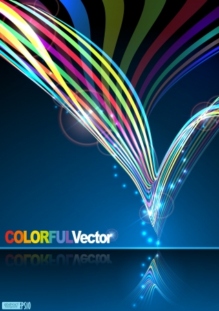 Abstract colorful background. Vector illustration. Eps 10.のイラスト素材