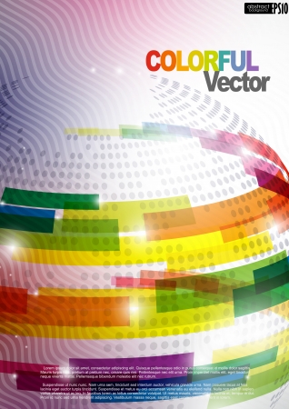 Abstract colorful background. Vector illustrationのイラスト素材