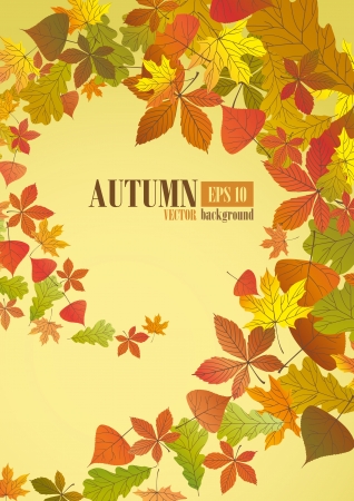 Autumn background.のイラスト素材