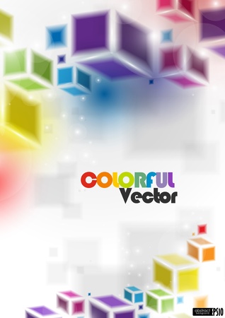 Abstract colorful backgroundのイラスト素材