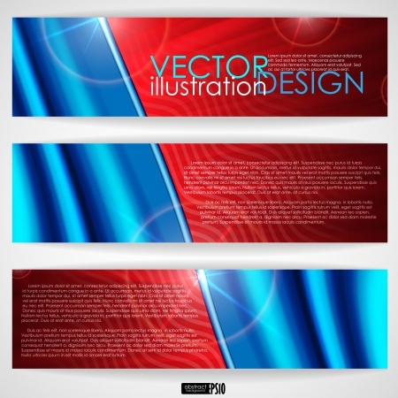 Abstract colorful banner. のイラスト素材