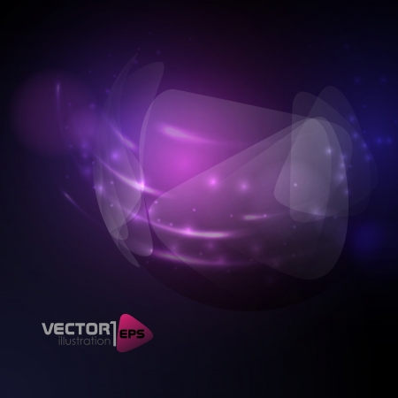 Sphere glass ball. Vector illustration. のイラスト素材
