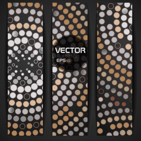 Abstract mosaic banner   illustration  のイラスト素材