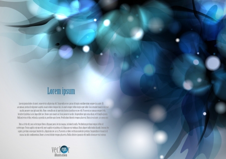 Floral background.  Vector illustration. のイラスト素材