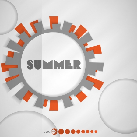 Summer background. Vector illustration. のイラスト素材