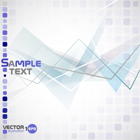 Elegant Geometric Blue Background  のイラスト素材