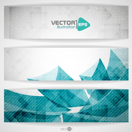 Abstract Geometric Shapes. Vector Illustration. Eps 10.のイラスト素材