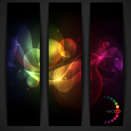 Abstract Colorful Banner. Vector Illustration. Eps 10.のイラスト素材