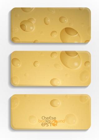 Yellow Cheese Background. Vector Illustration. Eps 10.のイラスト素材