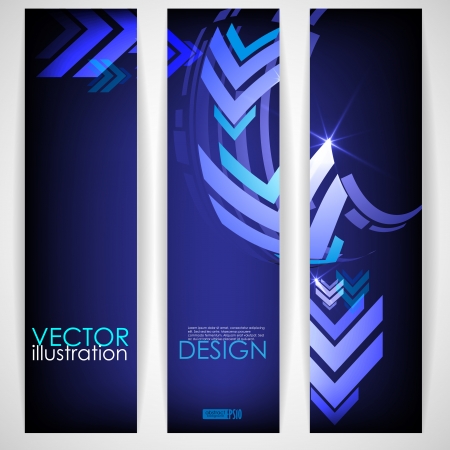 Arrow blue background with place for your text. Vector illustration. Eps 10.のイラスト素材