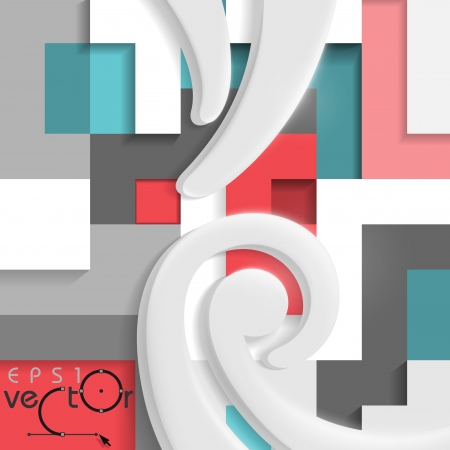Abstract Modern Background. Vector Illustration. のイラスト素材
