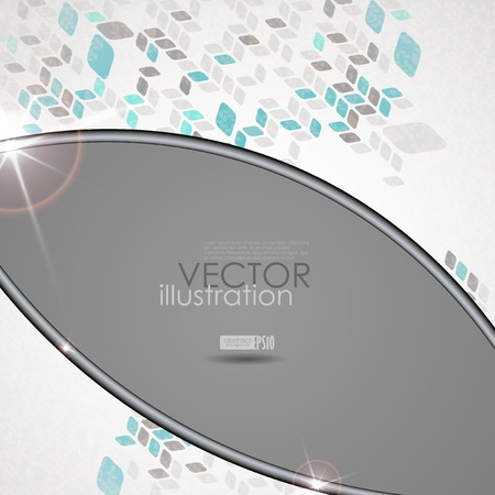 Simple Geometric Pattern. Vector Illustration. Eps 10.のイラスト素材