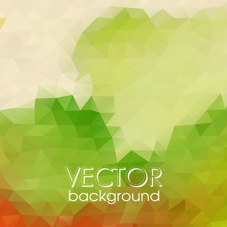 Colorful Abstract Background With Triangles. Vector Illustration. Eps 10.のイラスト素材