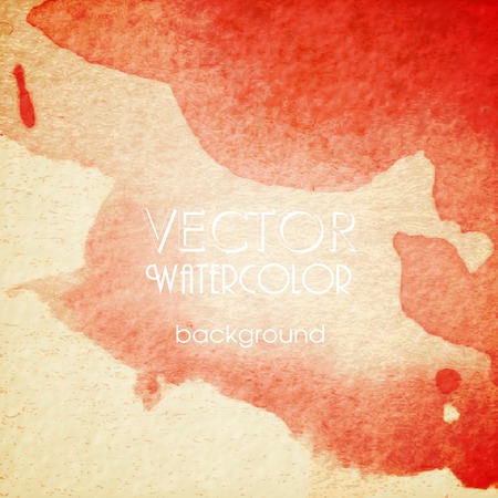 Abstract Colorful Blurred Background. Watercolor Texture.  Vector Illustration. のイラスト素材