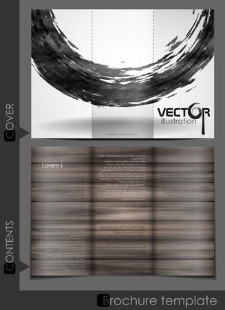 Brochure Template Designのイラスト素材