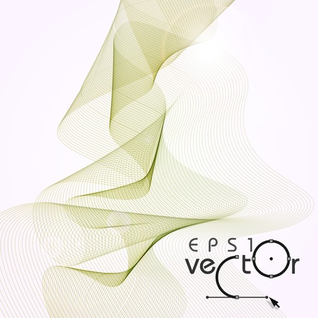 Abstract Waves Designのイラスト素材