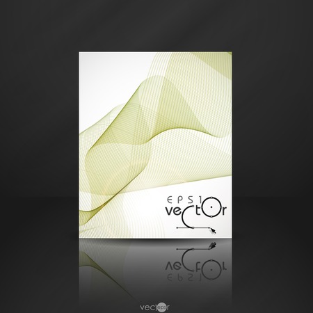 Abstract Waves Design.のイラスト素材