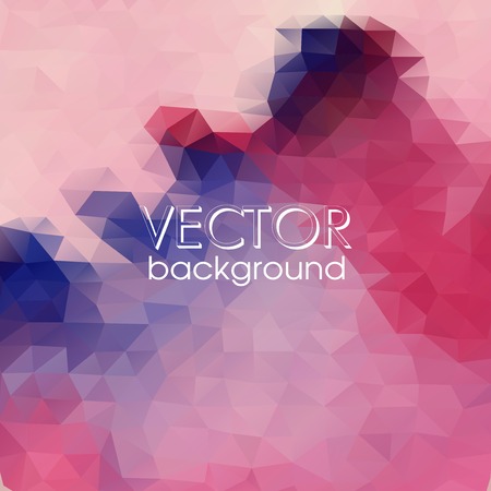 Colorful Abstract Background With Triangles.のイラスト素材