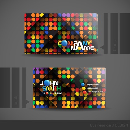 Business Card Design.  のイラスト素材