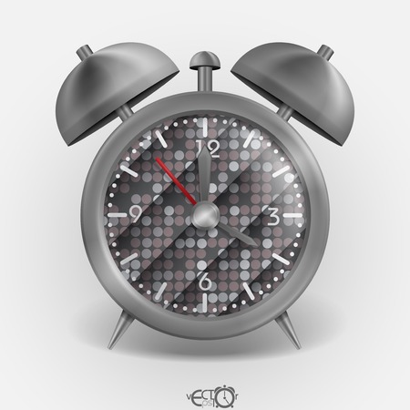 Metal Classic Style Alarm Clock のイラスト素材