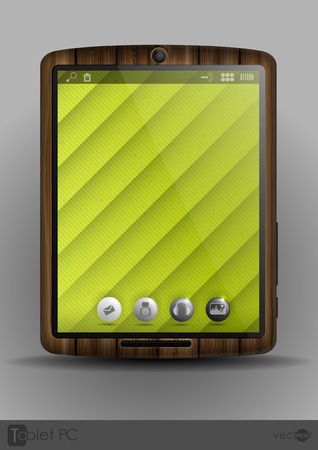 Tablet Computer, Mobile Phoneのイラスト素材