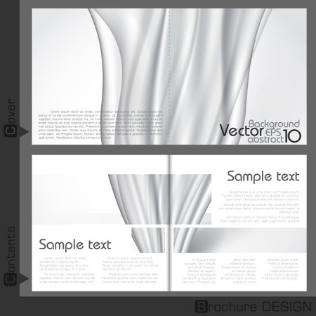 Brochure Template Designのイラスト素材
