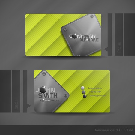 Business Card Designのイラスト素材