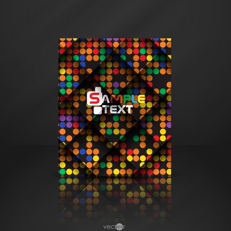 Abstract Colorful Mosaic Pattern Designのイラスト素材