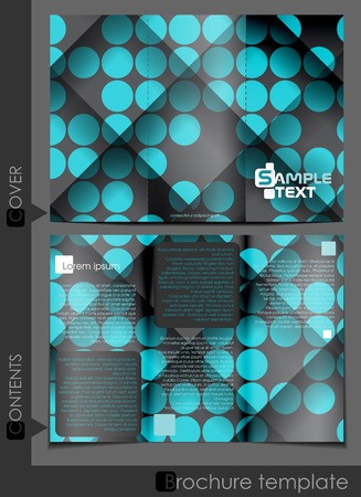 Brochure Template Design のイラスト素材